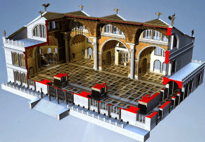 Reconstrucción basílica de Maencio