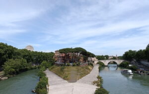 Isla Tiberina romántico Roma