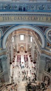 Romantico cúpula Vaticano