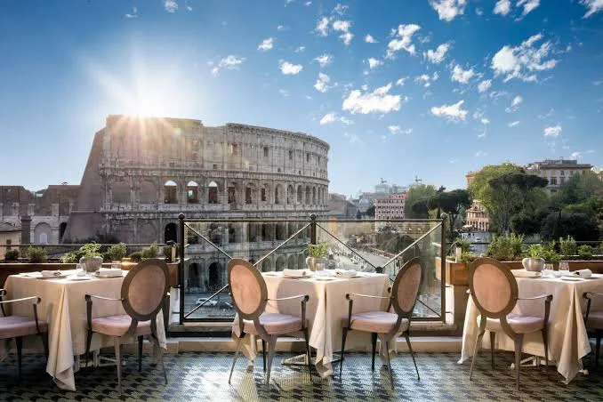 Vistas al Coliseo de Roma desde el Palazzo Manfredi, hotel boutique de Roma