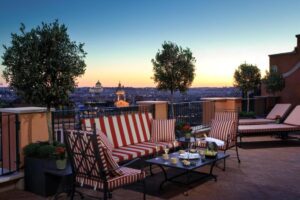 Rooftop Hotel Rocco Forte Roma