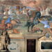 Pintura sobre la Batalla del Lago Régilo en los Museos Capitolinos de Roma