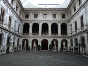 Patio interior del Palazzo Altemps de Roma