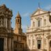 Fachadas de iglesias poco conocidas en Roma con arquitectura barroca y renacentista, ideales para descubrir en una ruta diferente por la Ciudad Eterna