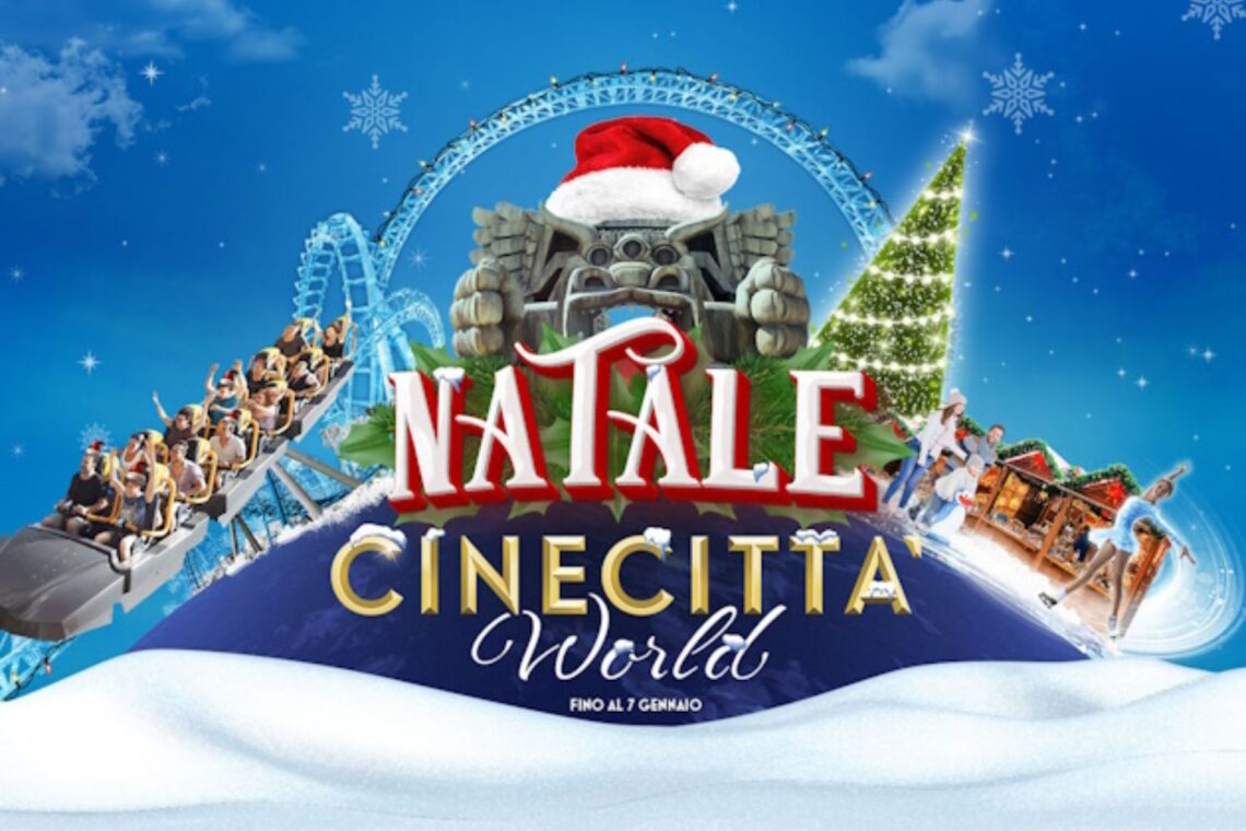 Parque temático Cinecittá World en Navidad en Roma